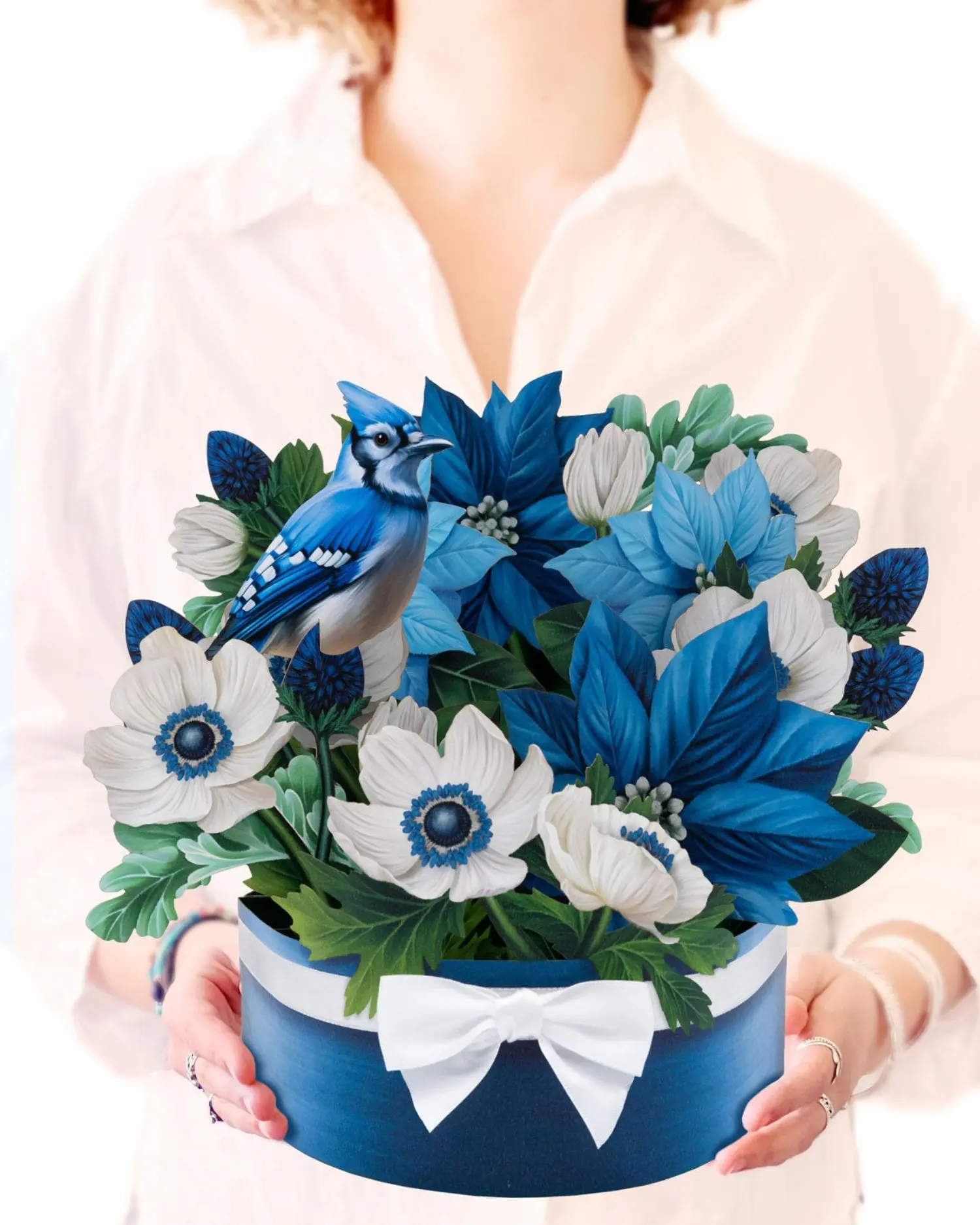 Blue Poinsettia - Image 5