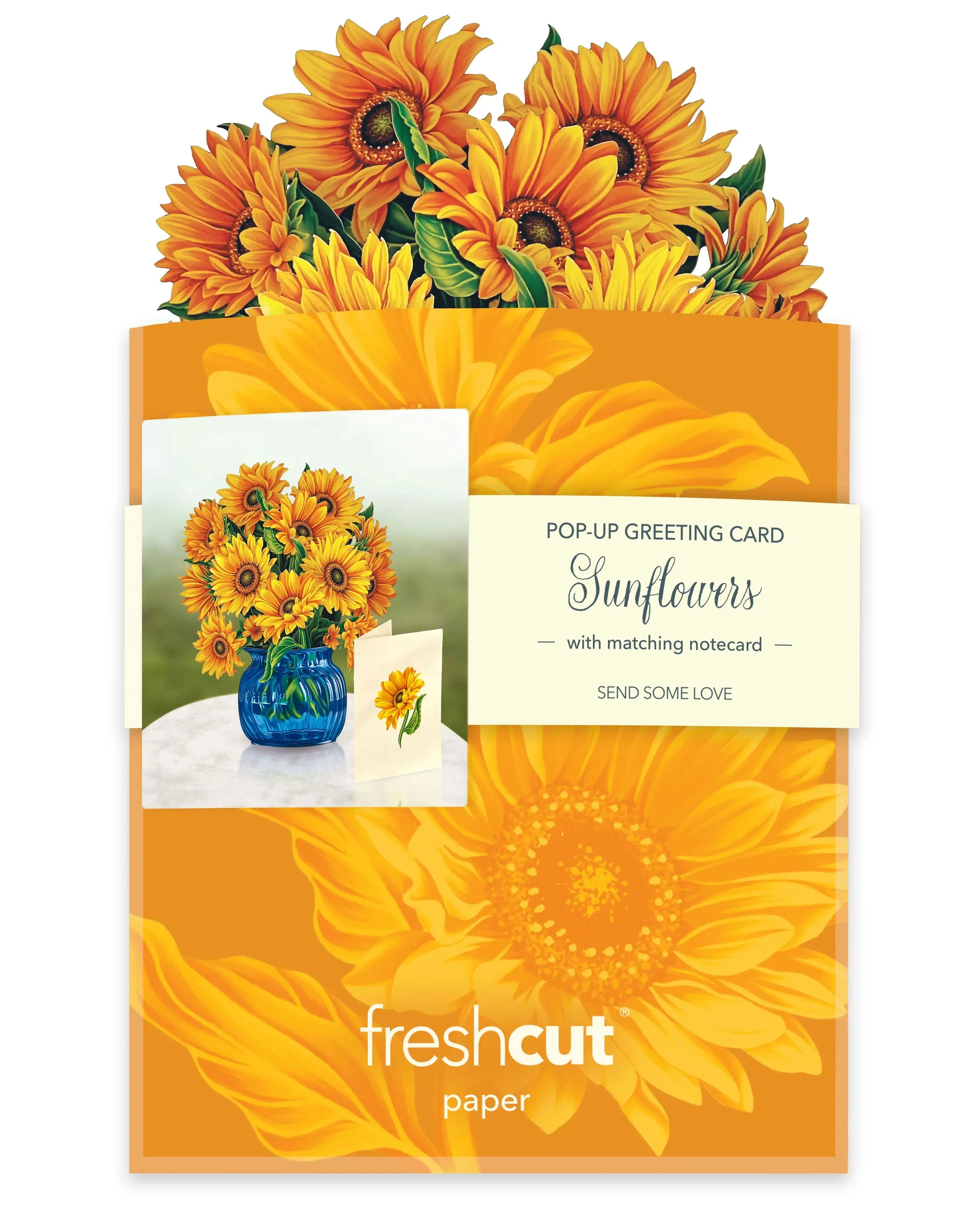 Mini Sunflowers Pop-Up Card - Image 6