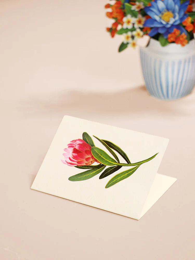 Mini Tropical Paradise Pop-Up Card - Image 3