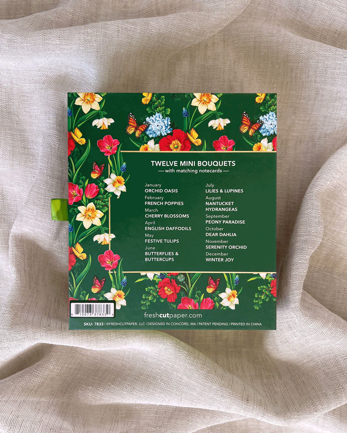 Year of Flowers Boxed Set of 12 - Image 3